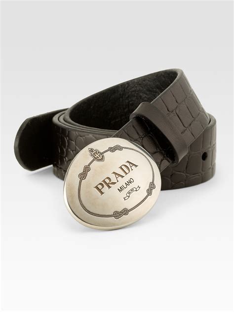 prada coat belt|prada cinture belt men's.